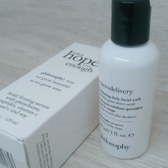 Philosophy When Hope is Not Enough Facial Firming Serum + Facial Wash - Picture 3 of 6
